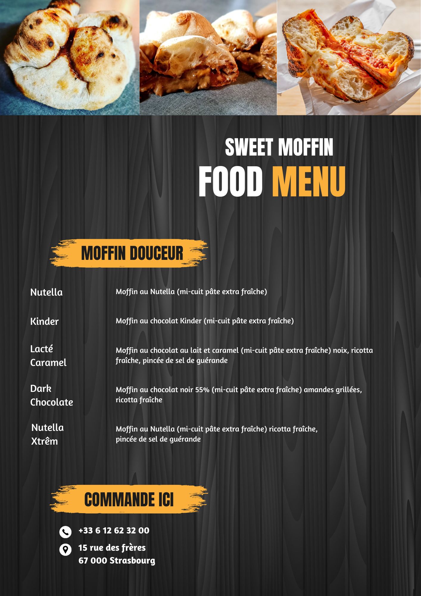 Desserts Moffin Factory